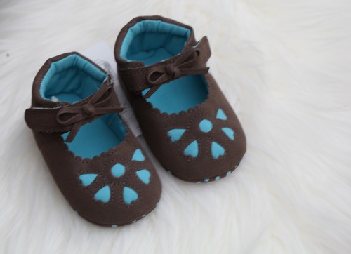 New baby girl blue brown - baby,
