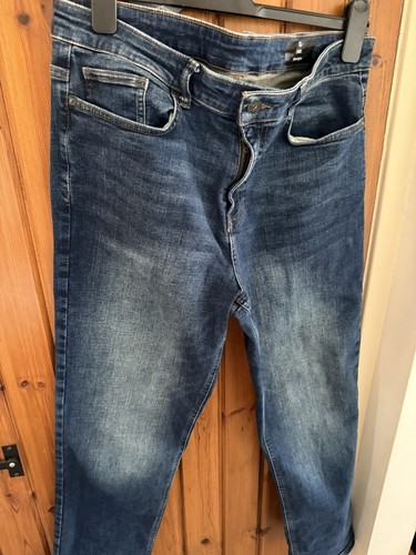 Men blue denim straight - tu,
