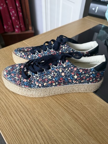 Floral print trainers - print, uk