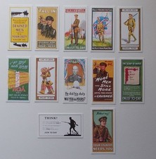 WILLS CIGARETTE CARDS - RECRUITING POSTERS (REPRO)