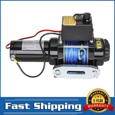 Gearzaar Electric Winch 2 Wireless Remote  2041KG/4500LB Recovery Synthetic Rope