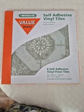 9 Total Self Adhesive Floor Tiles Peel and Stick  New. All Offers considered. 