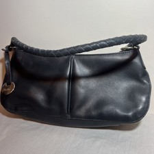 Tula Leather Handbag Navy