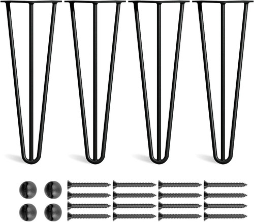 Premium hairpin table legs - 4x,