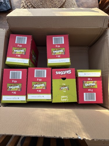 Boxes skittles crazy - x,