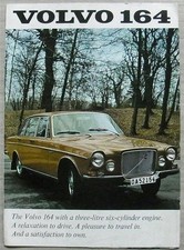 VOLVO 164 Car Sales Brochure