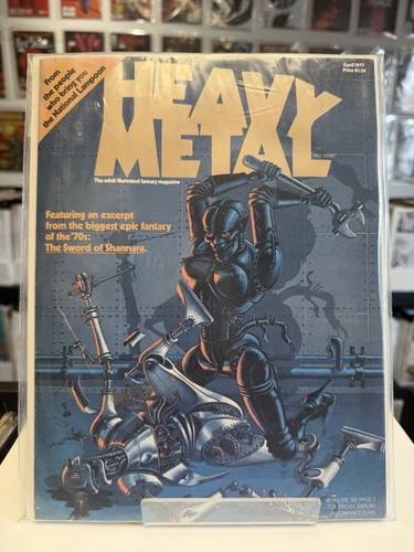 Heavy metal magazine - heavy, #1