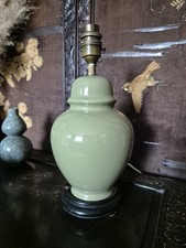 Mid 20th c Chinese Jar Lamp