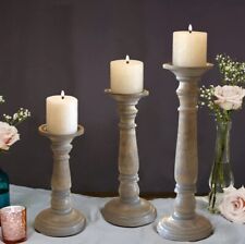 Wooden Candle Stand Holder for