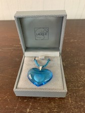Sky Blue Heart Necklace Lalique