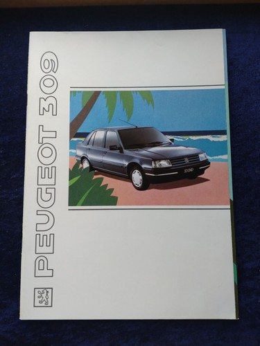 1991 peugeot 309 graffic - 309, xr