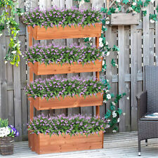 Large Wooden Raised Bed