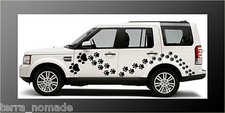 104 x PAW PRINT STICKERS car
