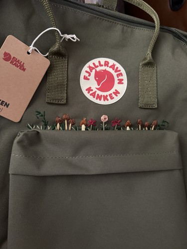 Fjallraven kanken khaki 20l - khaki,