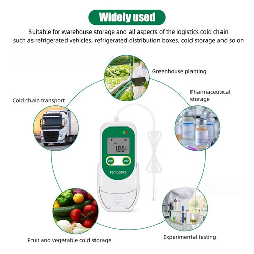 Data logger report real time - data,