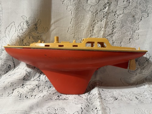 Vintage plastic toy cabin - plastic,