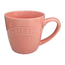 BAILEYS Irish Cream Liqueur Mug Pink Coffee Hot Chocolate 8.5cm Logo Cup Xmas