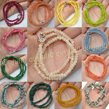 Multicolor 2x4mm Faceted