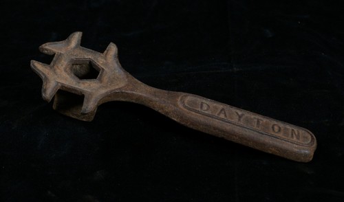 Antique dayton plow wrench - plow,