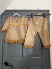 2 pcs Indian  Book Day Halloween Fancy Dress Costume - approx.  4-6 years