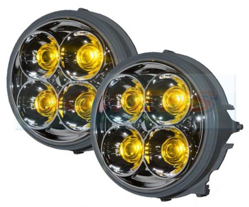 Pair ledson amber led - of,