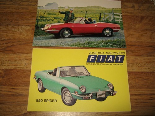 Two fiat 850 spider - 850,