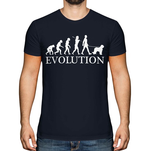 Briard evolution man mens - briard, of