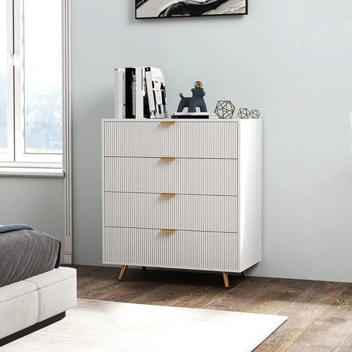 Chest drawers white 4 - of,