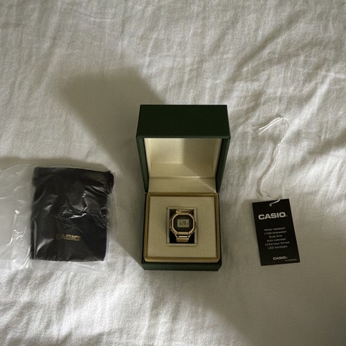 Casio vintage a1000 gold tone - vintage,