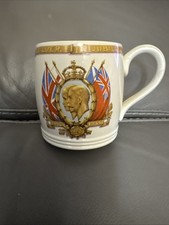 1935 King George V and Queen Mary Silver Jubilee Commemorative Mug.