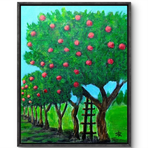 Original acrylic 14x11 realist - original,