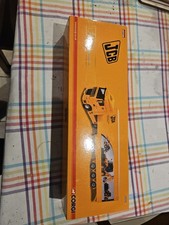 Corgi - DAF XF w/Tri-Axle Exhibition Unit Trailer - JCB - CC13237 - 1:50 - Mint