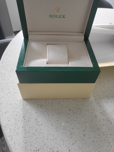 Rolex green watch box with - box,
