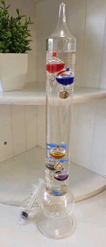 Galileo glass thermometer - glass,