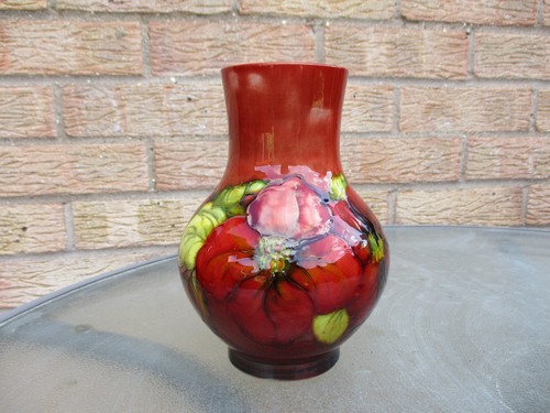 Moorcroft flambé clematis - moorcroft,