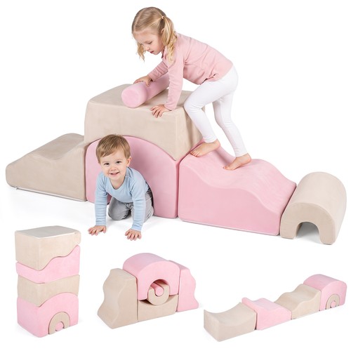 Foam climbing blocks piece - blocks, 6-piece
