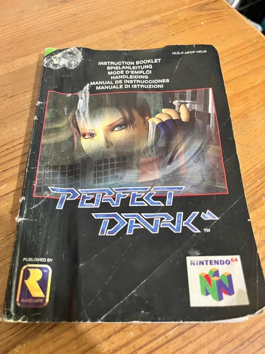 Perfect dark n64 nintendo - dark,