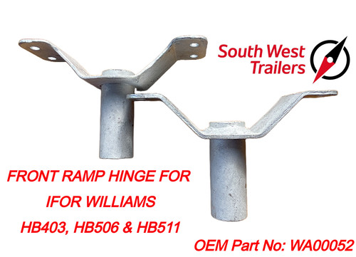 Front ramp hinges - 2,