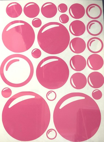 Bubbles decals stickers - bubbles,