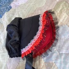 Victorian Style Bonnet Taffeta  Girls HANDMADE
