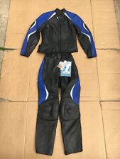 HEIN GERICKE Ladies 2 piece Leather Suit UK 6 to 8 = 32" chest  12 waist = 24" 