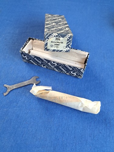 Moore and wright micrometer - and,