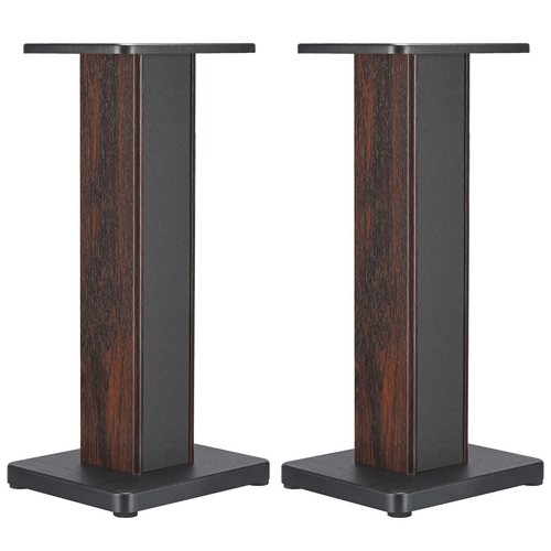 Pair wood grain - wood, speaker