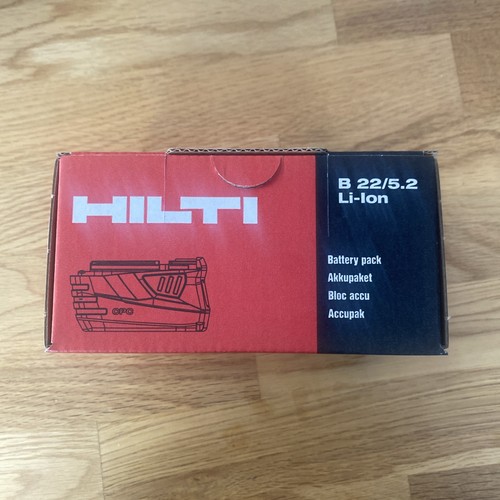 Hilti 22v 2ah battery new - hilti,
