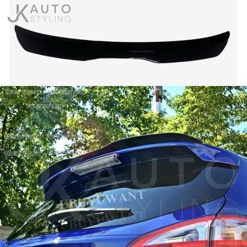 Gloss black spoiler extension - gloss,