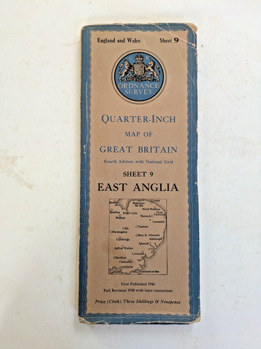 Quarter inch map - of, great