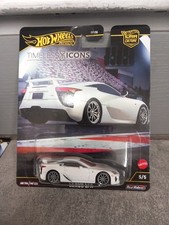 Hot Wheels Premium Lexus LFA Timeless Icons Car Culture Real Riders New