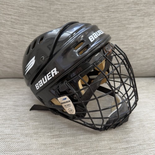 Bauer black ice hockey helmet - ice,