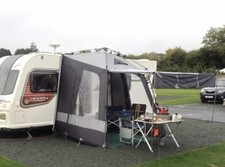 Quest Elite Caravan Porch Awning Grey