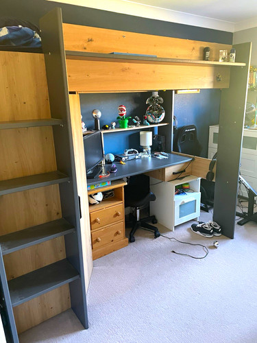Mid sleeper single - mid, with